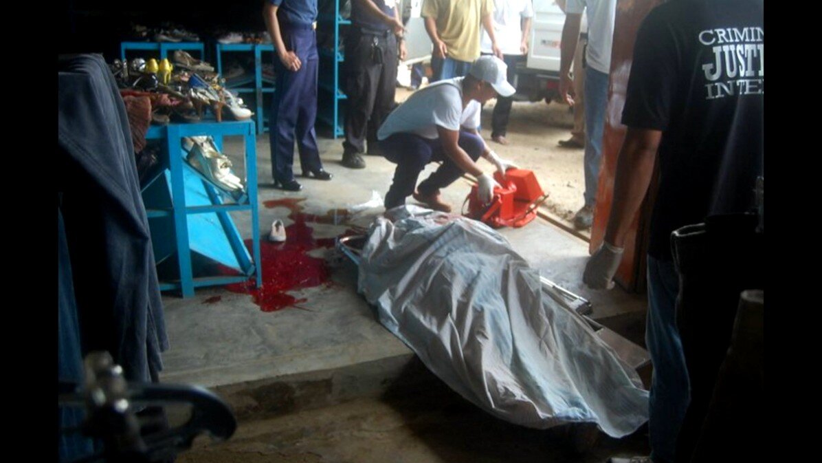 Gerry Ortega’s death was “political,” according to former Philippines secretary of the environment Gina Lopez. “He had this radio show and he kept on hitting the politicians.” / A still from Palawan Lost
