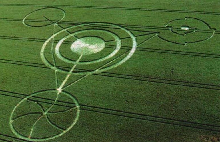 Круги на полях, нло, теория заговора