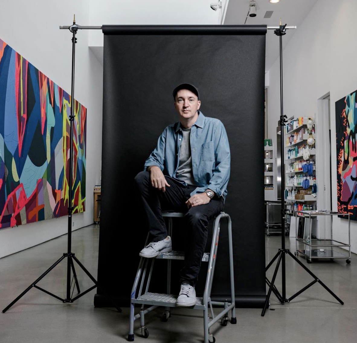 Брайн Доннелли (KAWS) для Wall Street Journal.