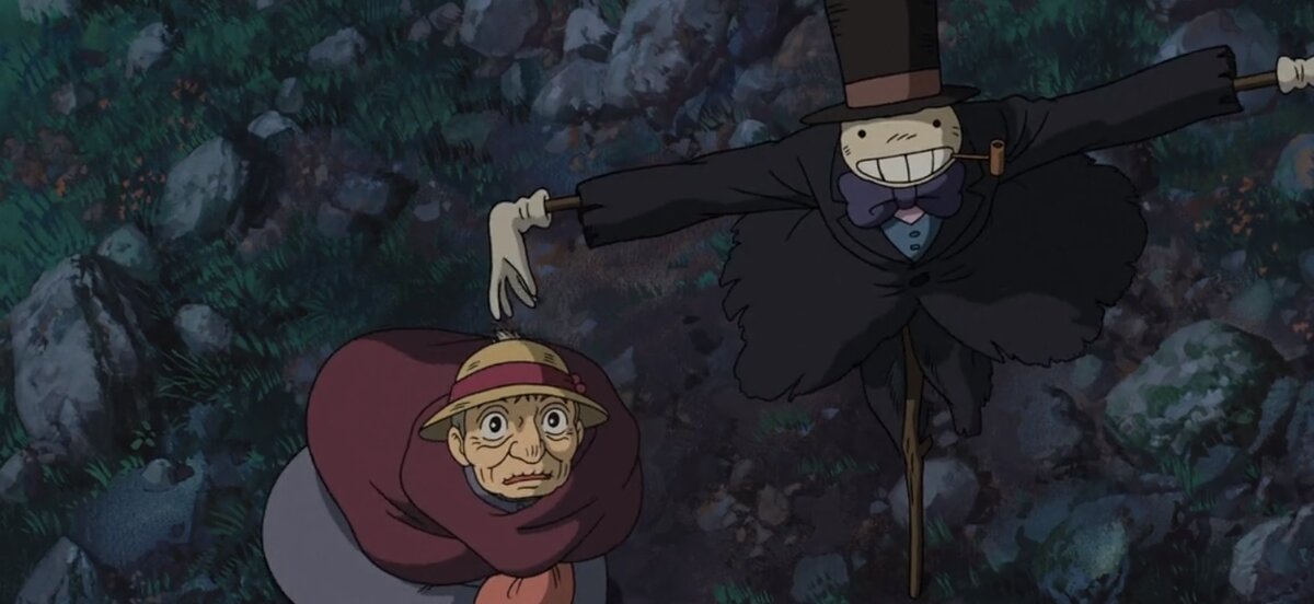 Софи с пугалом Репкой