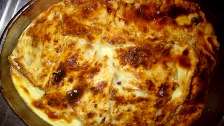 пирог из лаваша слоеный
