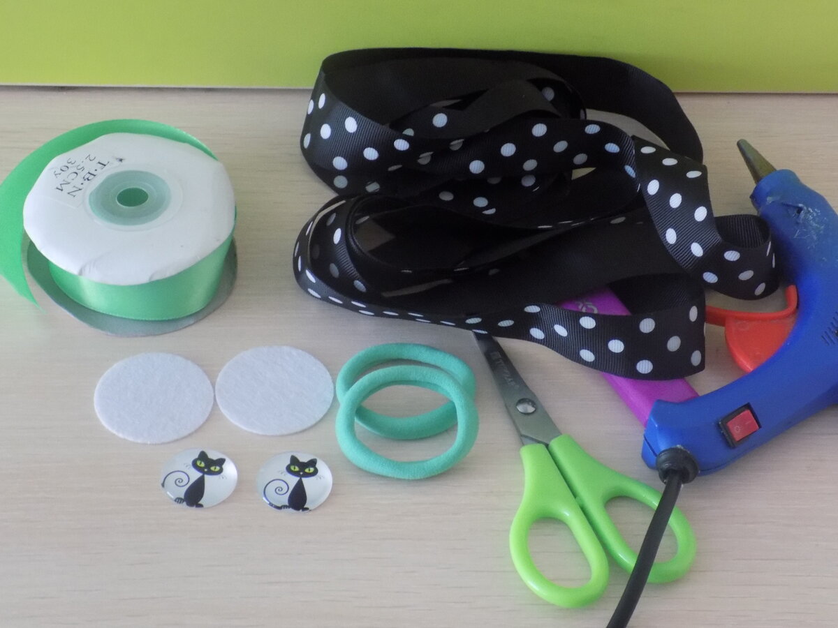 бантики канзаши своими руками