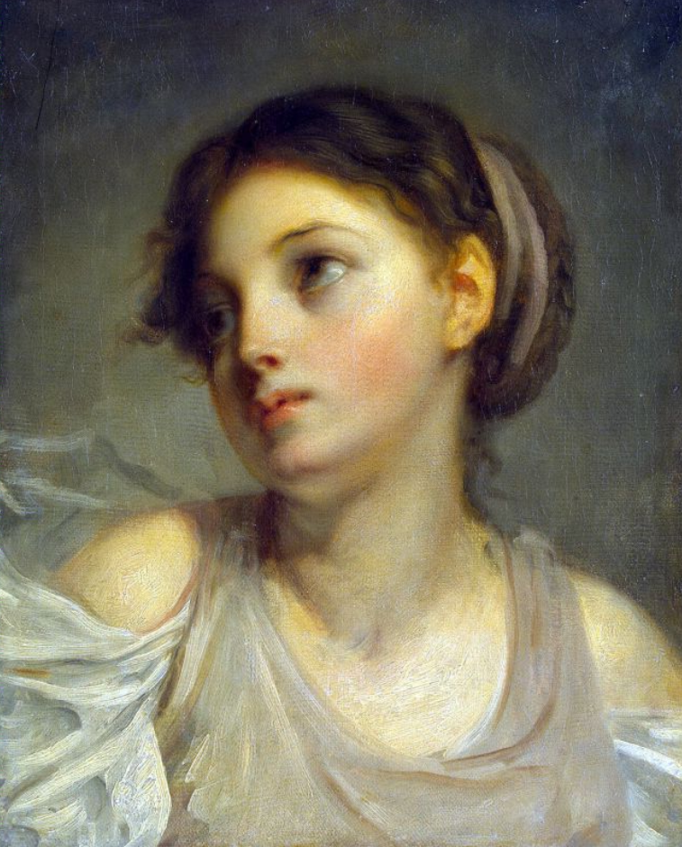 "Девушка в сиреневой тунике"