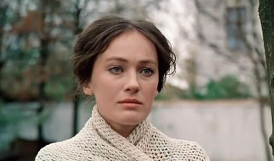 Лариса Гузеева на съемках фильма «Жестокий романс»