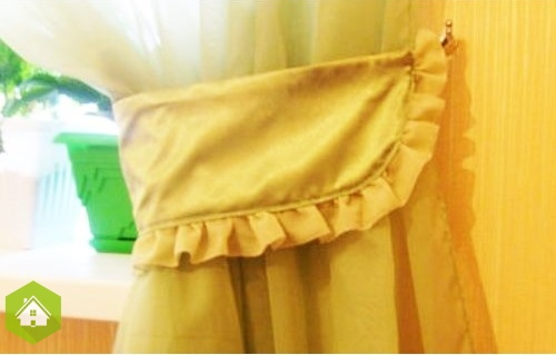 для дома, своими руками, самоделки, подхваты, для штор, декор