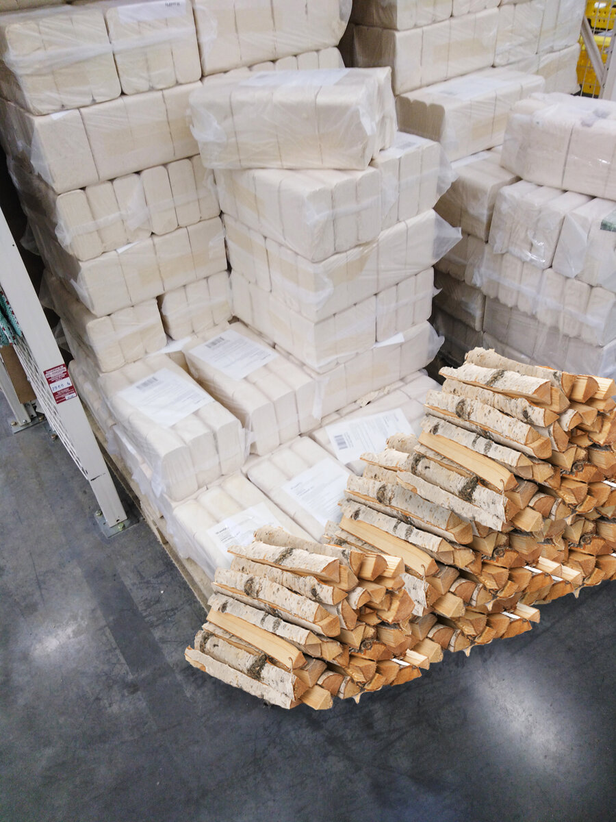 Брикеты или дрова.