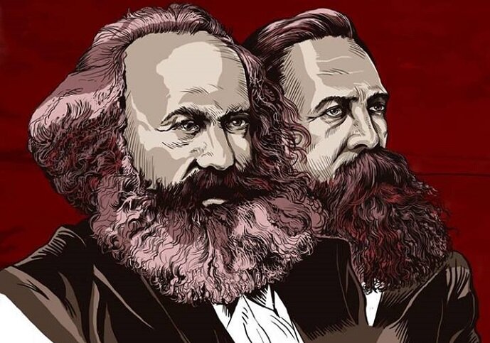 К. Маркс и Ф. Энгельс