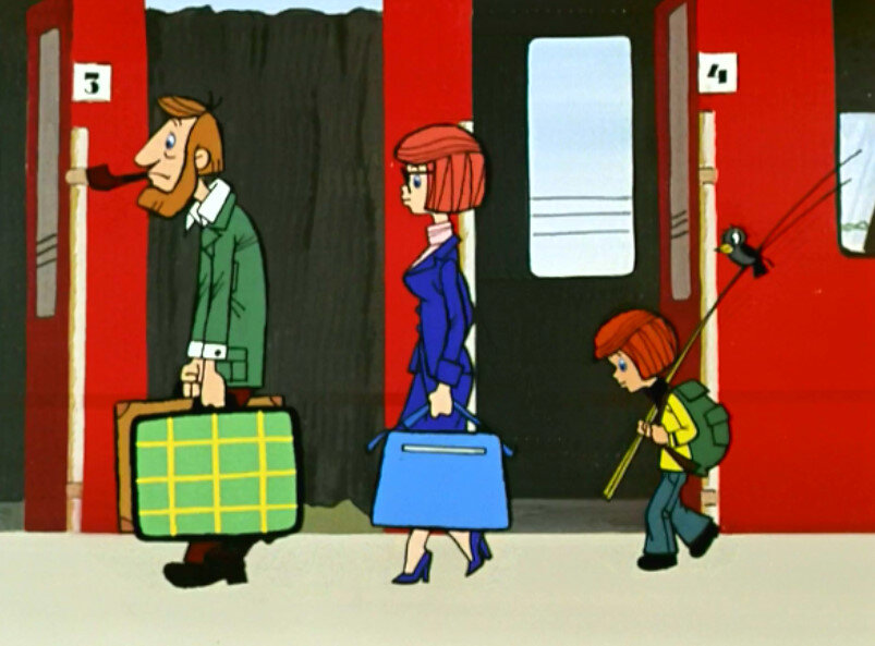 Уважали дядю степу за такую высоту. Дядя степа иллюстрации. Кто уезжает дядя. Простоквашино на вокзале. В.