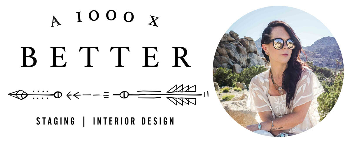 Логотип компании 1000x Better и основатель Кирстен Блейзек 