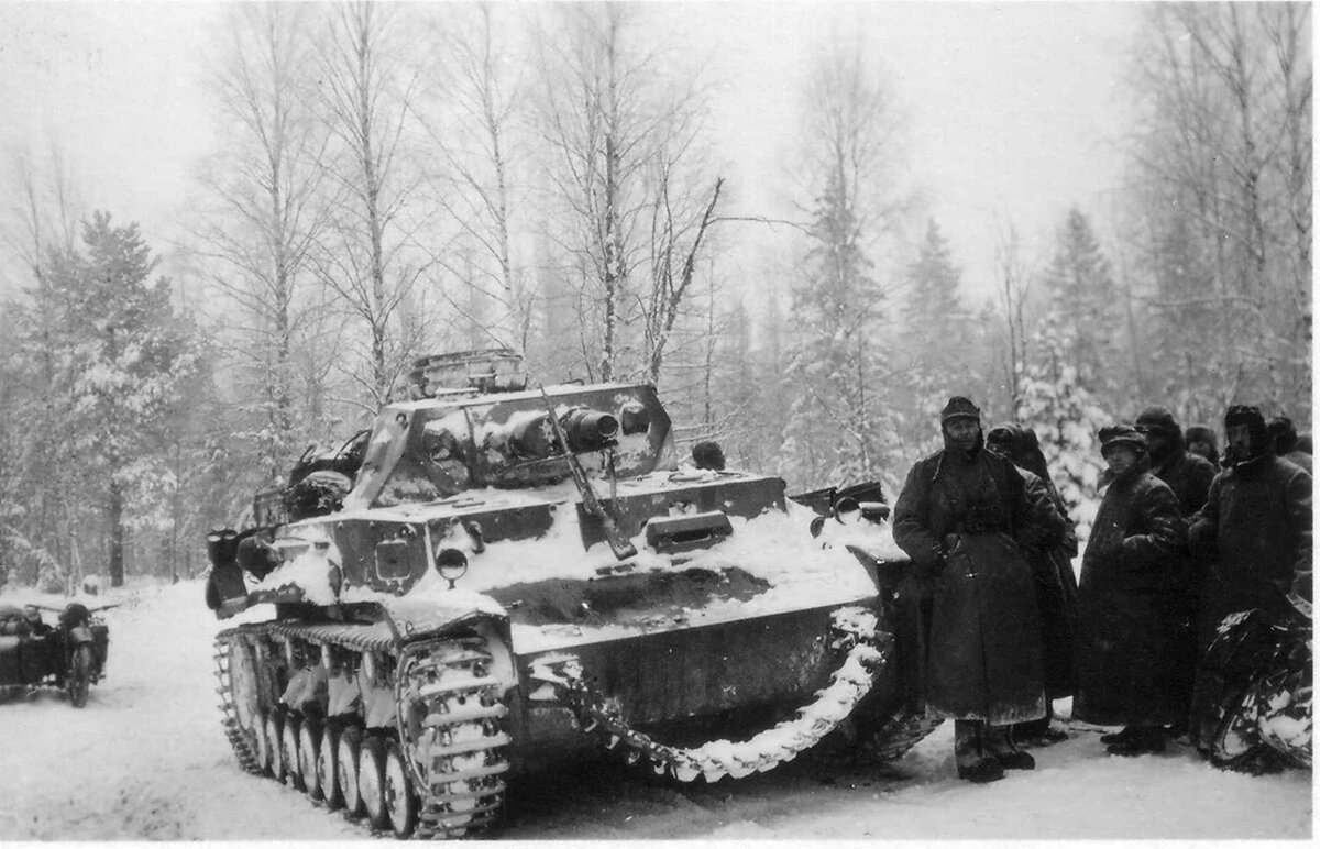 немцы под москвой 1941