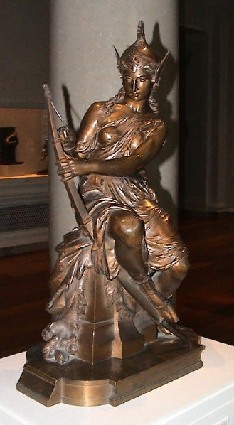 Скульптура  Царицы Амазонок Антиопы