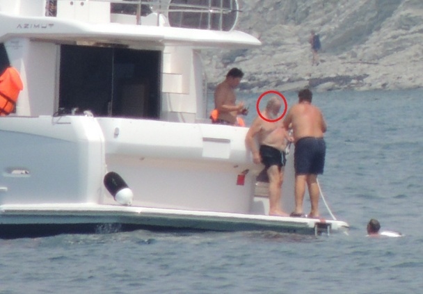 Патриарх Кирилл на море