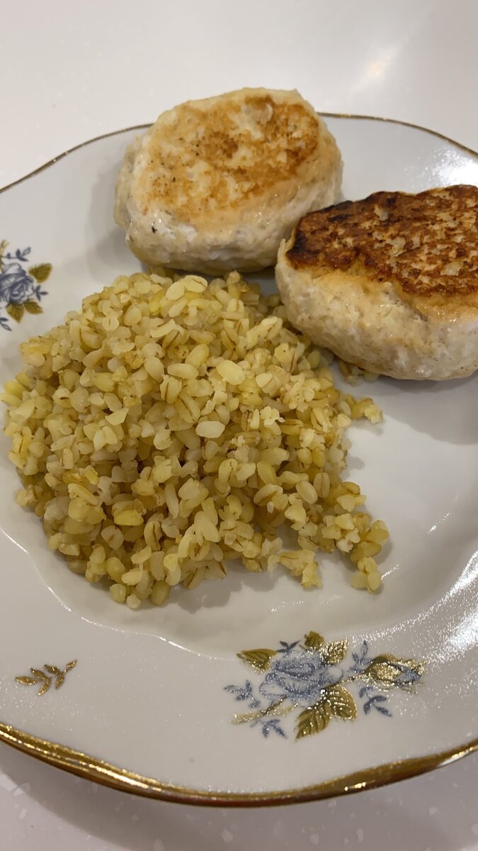 Котлетки с булгуром 