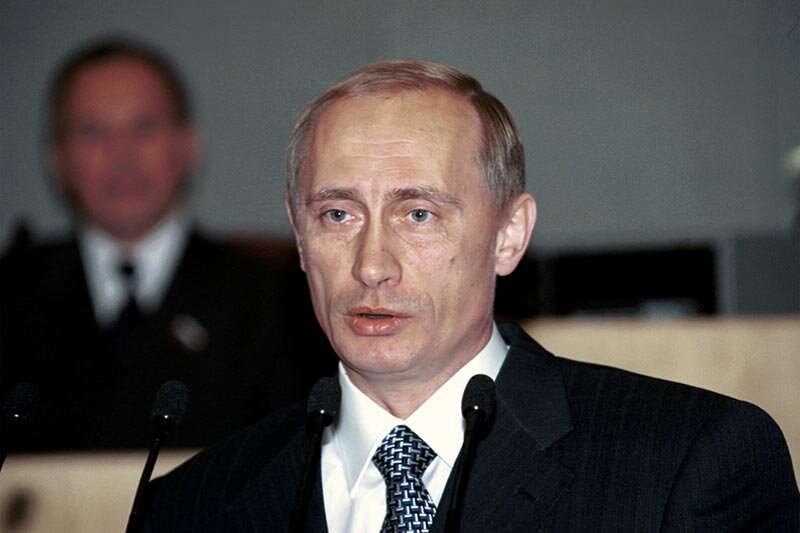 Путин, 2000 год 