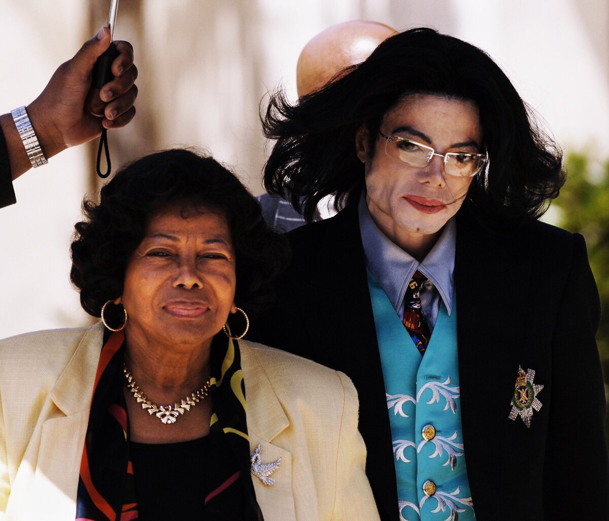 Кэтрин Джексон и Майкл Джексон 1988