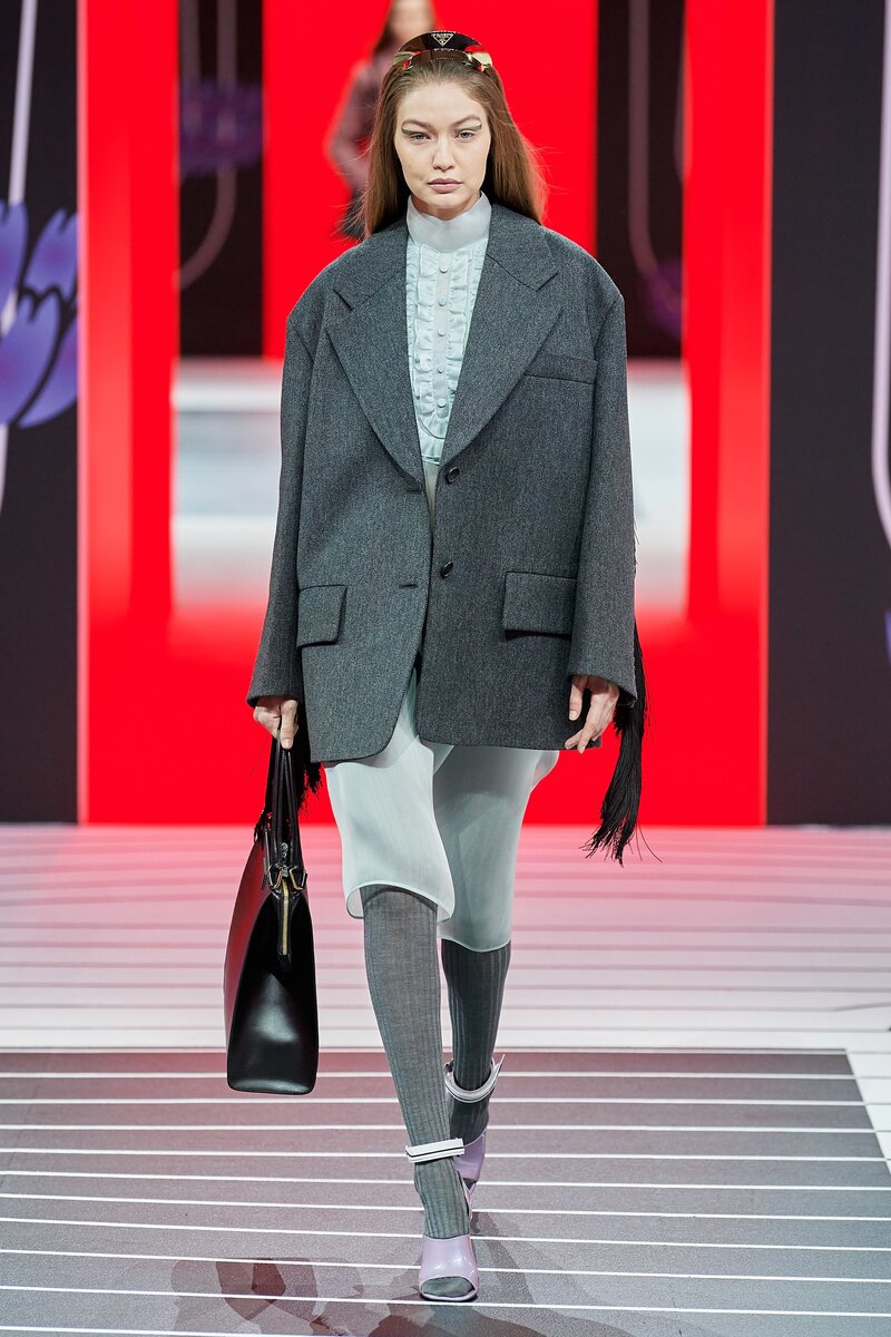 Известный тренд. Показ Prada 2020-2021. Коллекция Прада осень зима 2020-2021. Prada fw2020. Прада, показы 2020 — 2021