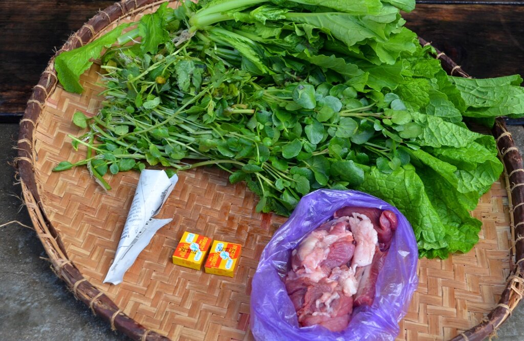 2. Вот все, что надо положить в рис.