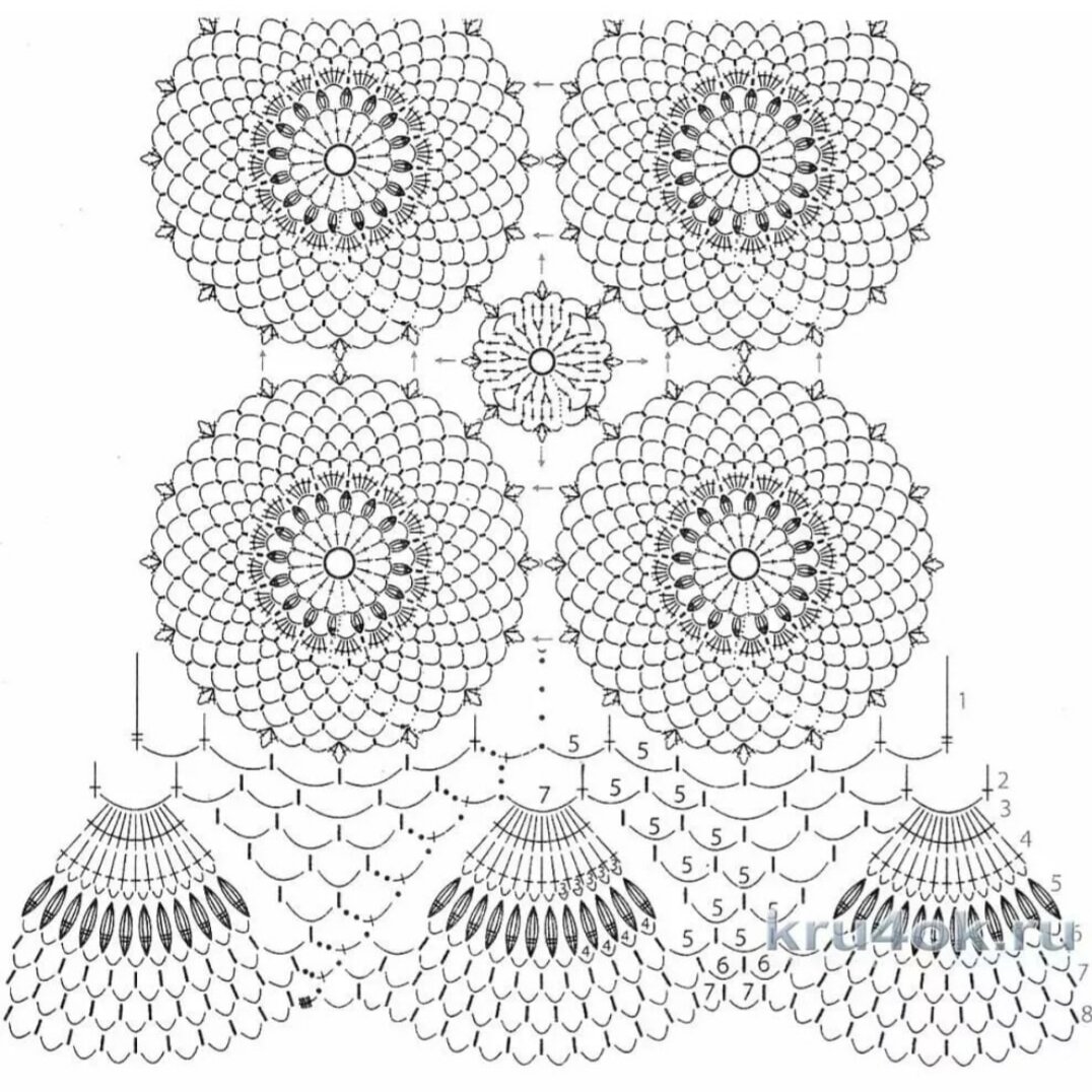 Платья мотивами крючком со схемами Вяжем крючком кружевные блузки. Asha. Вязание, дизайн, прогулки фотографии, мода