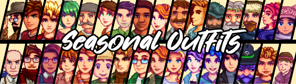 Одежда у жителей города будет меняться в зависимости от времени года и погоде. (в оригинальной игре такого нет)