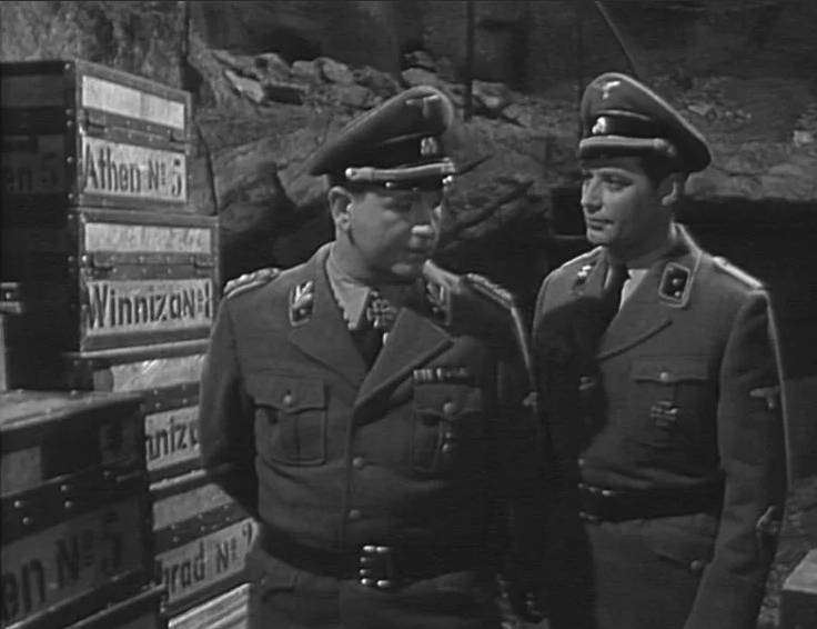 Кадр из фильма "Тайник на Эльбе", 1962 год