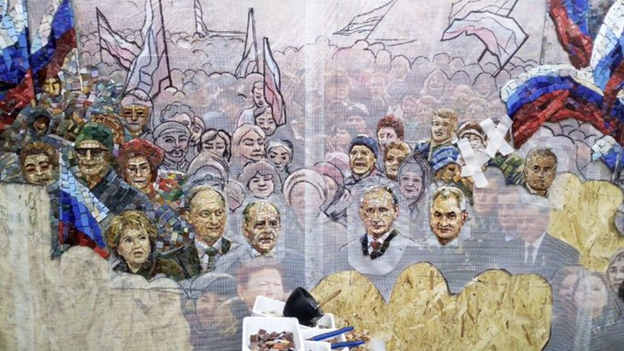 Эскиз будущего панно