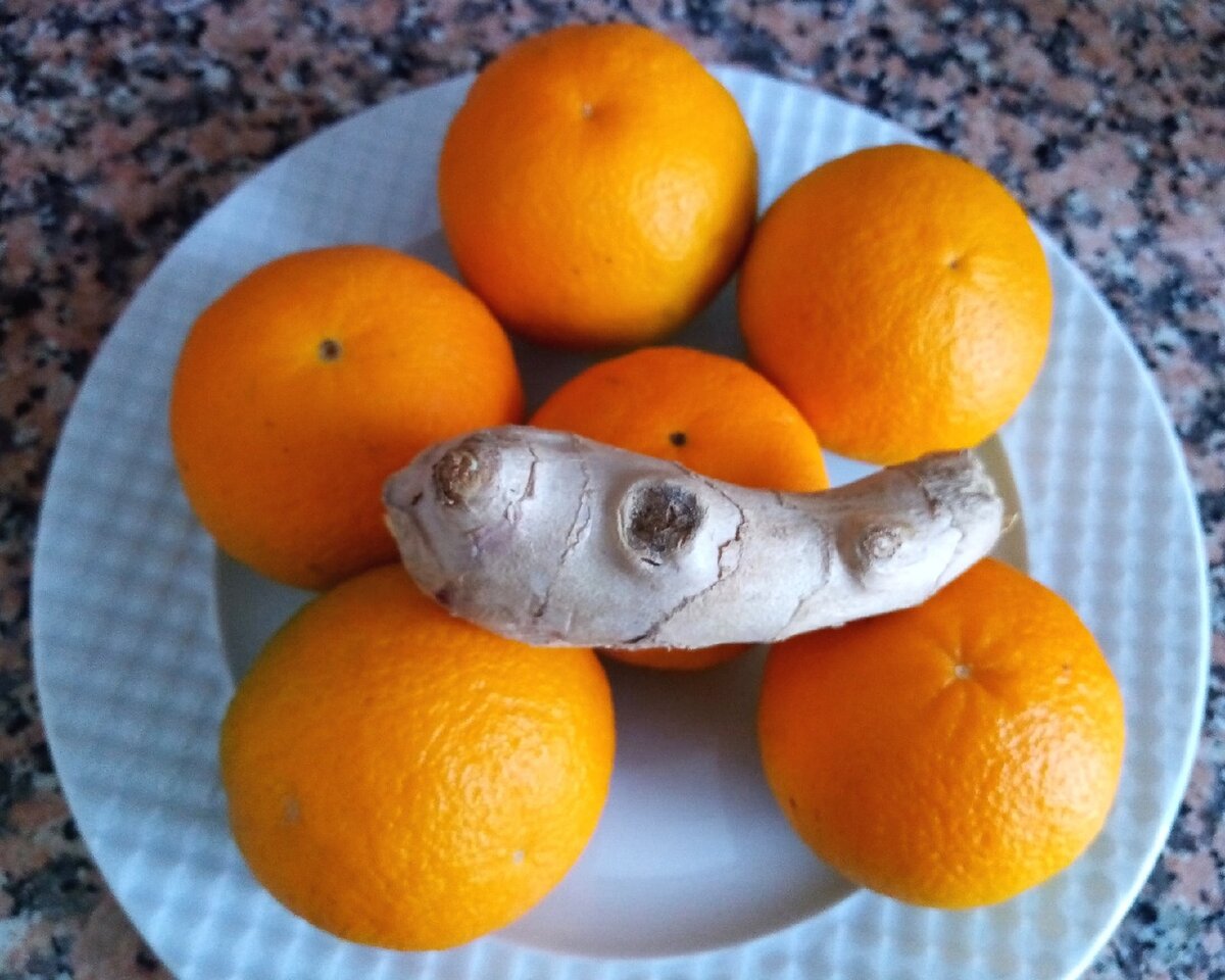 Апельсины и имбирь