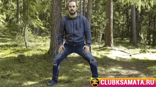 Наклон и поворот корпуса