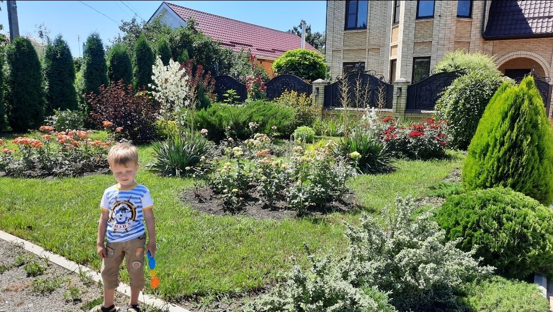 Вот такие придомовые территории встречаются на Кубани