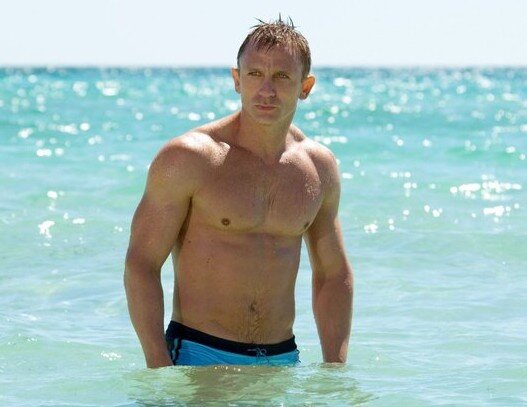 Дэниел Крейг в тех самых плавках