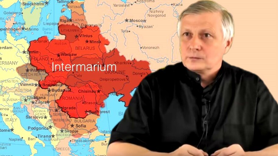 Предполагаемые границы "Интермариума" (междуморья)