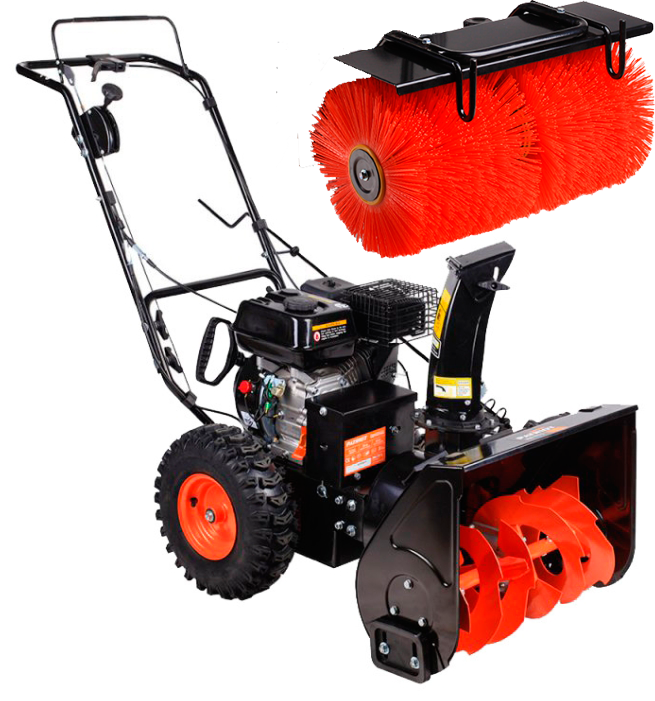 Снегоуборщик бензиновый PATRIOT PRO 777 S (Щетка+приставка)