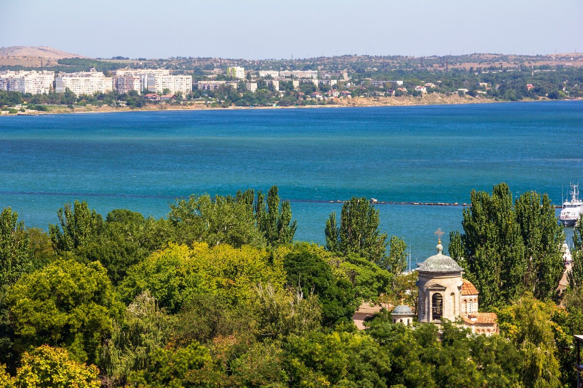 Вид на море.