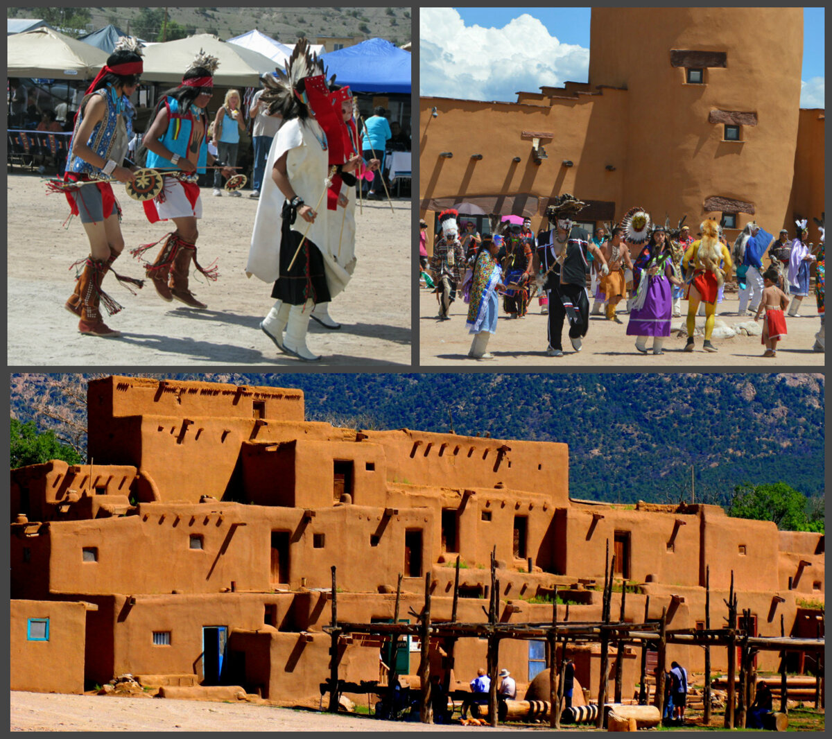 Современные пуэбло развлекают туристов