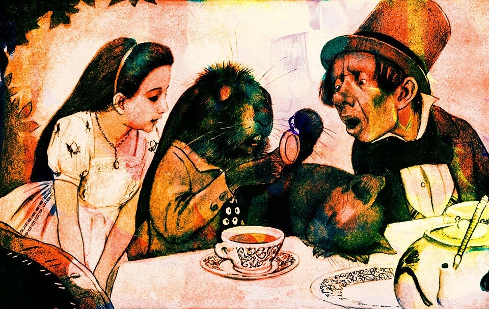 Сумасшедший Шляпник из «Алисы в стране чудес» пугает своими безумными экспериментами. Pixabay.com