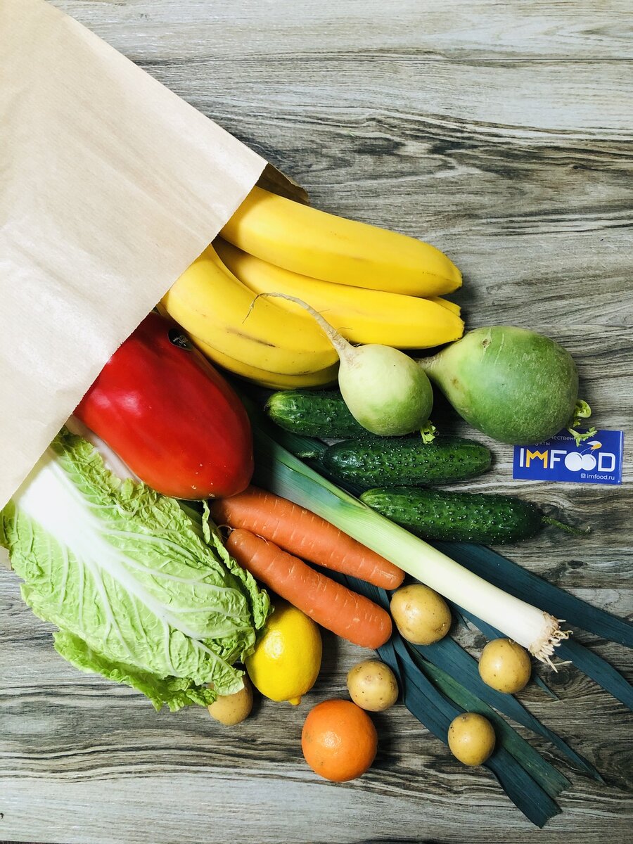 Свежие овощи и фрукты imfood
