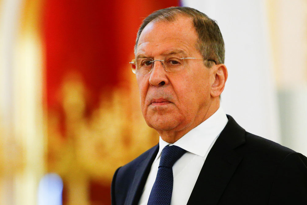 Сергей Лавров, министр иностранных дел Российской Федерации.