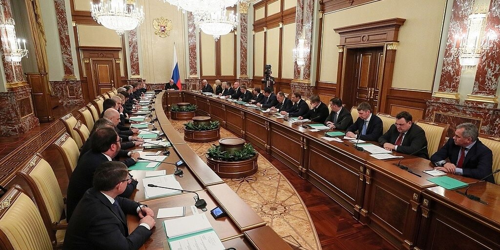 Заседание Правительства РФ