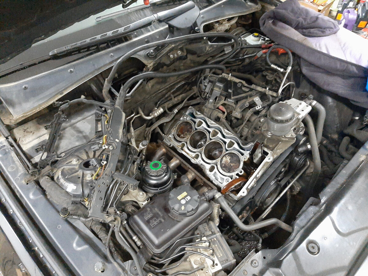 Ремонт резьбы в блоке цилиндров бмв с выездом