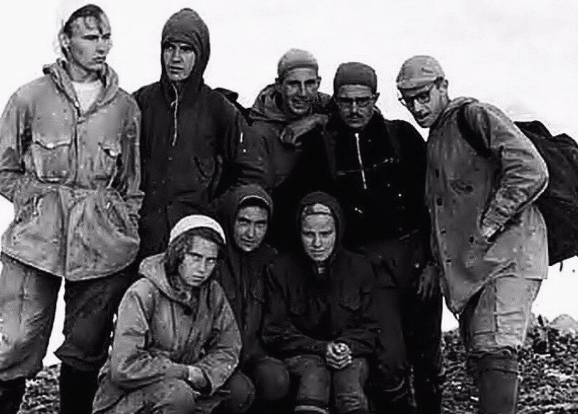 Группа Дятлова. Фото из открытых источников.