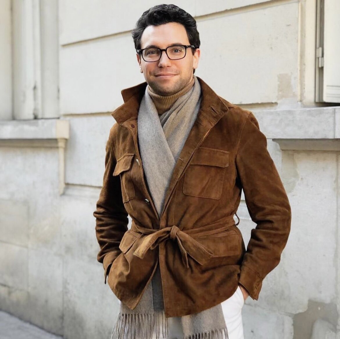 Замшевая куртка