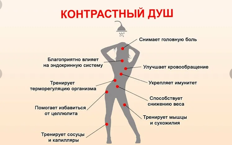 Что будет с организмом, если принимать контрастный душ каждый день