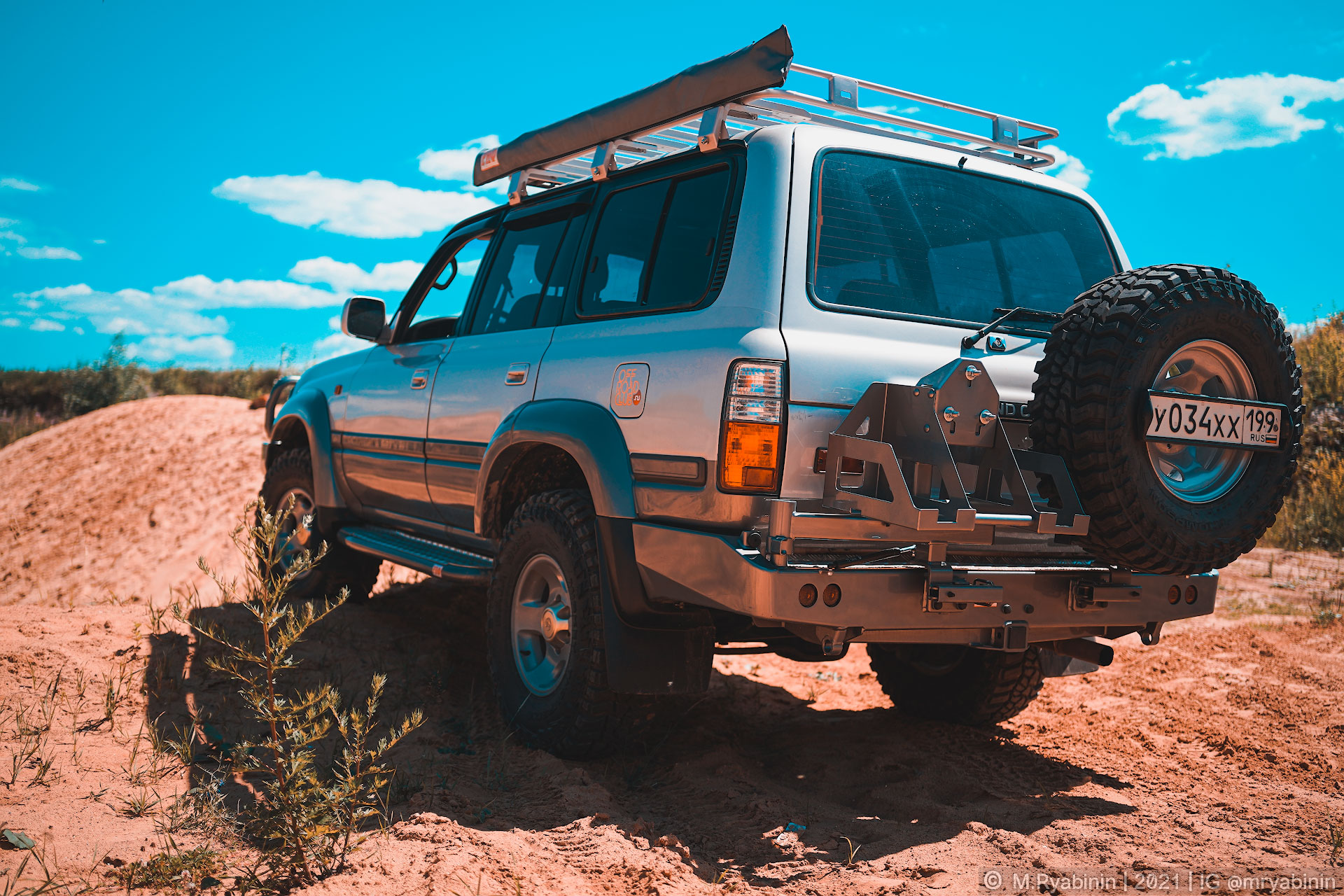 Toyota Land Cruiser 80 - мечта искателя приключений или внедорожный тюнинг легенды4