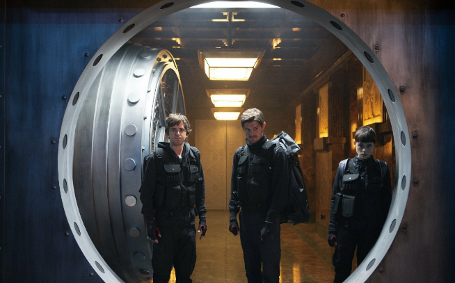 Кадр из фильма Гениальное ограбление/Way Down / The Vault