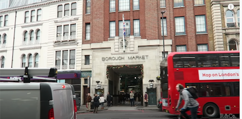 Borough ['bʌrə] Market is one of the best in Europe and the World today. The Market itself is open on Monday to Saturday. Shut on Sundays except for special occasions like Sunday before Christmas. Super popular with both Londoners and tourists.