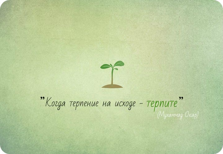 Картинки о терпении