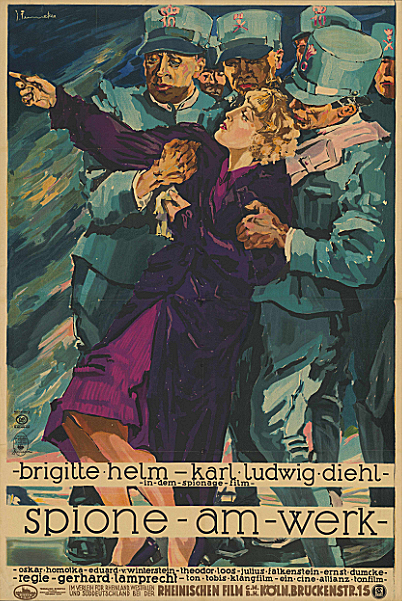 "Шпионы за работой" (1932). Реж.: Герхардт Лампрехт
