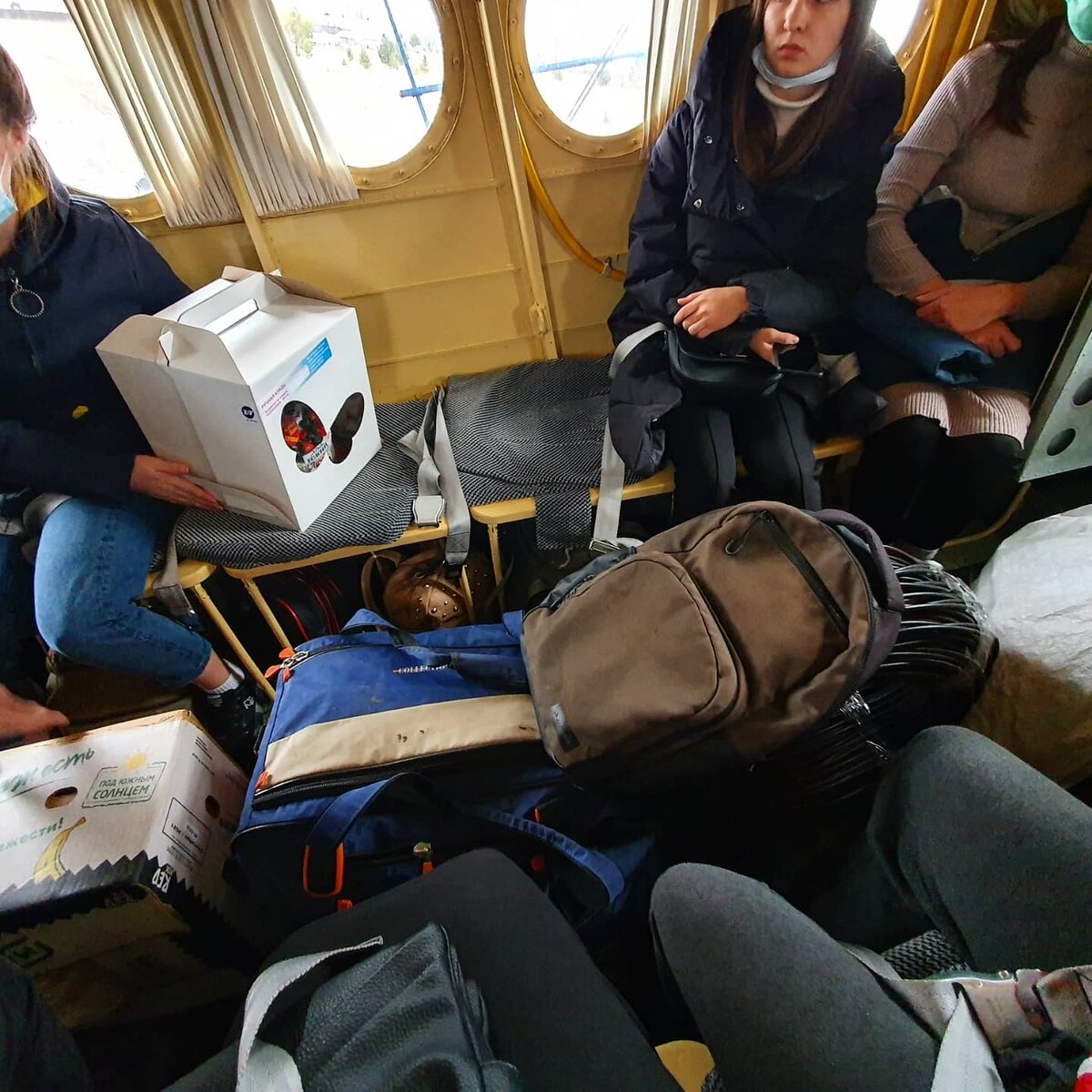 Ан-2 из Тобольска по окрестностям. Октябрь 2021 г.