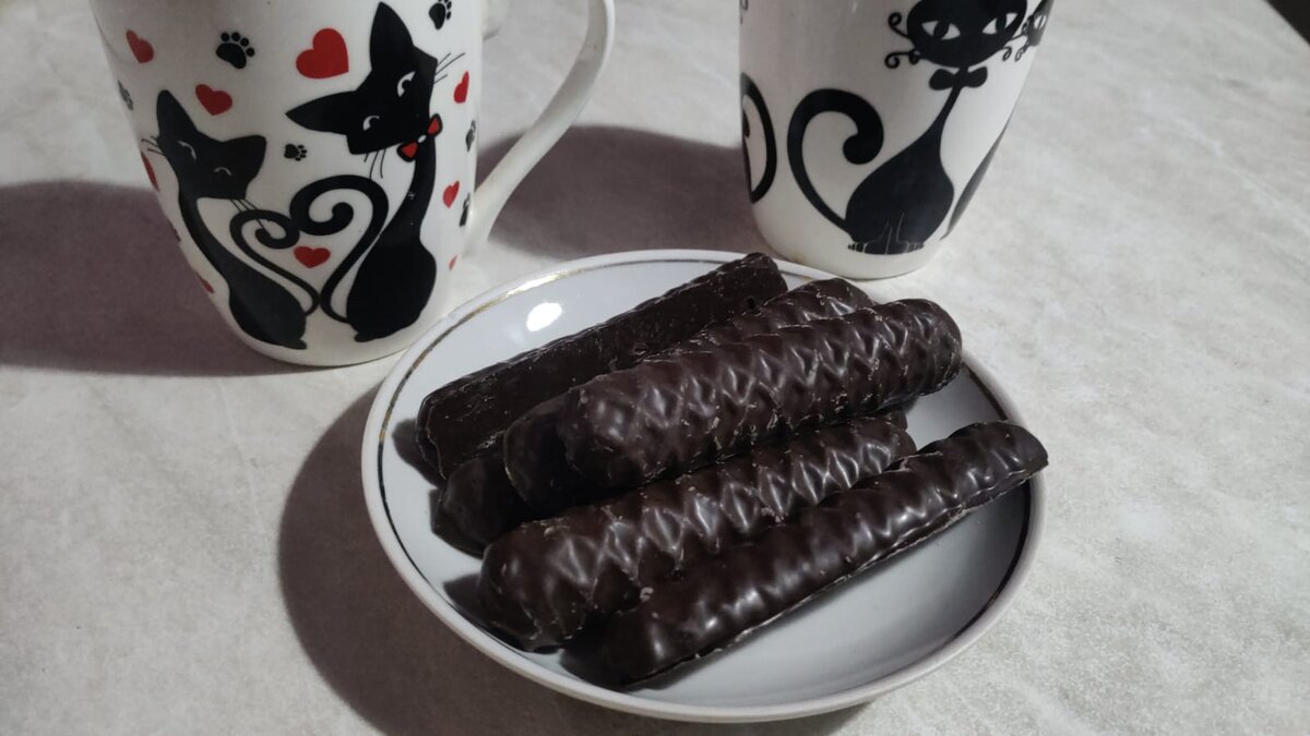 Вкусное шоколадное печенье