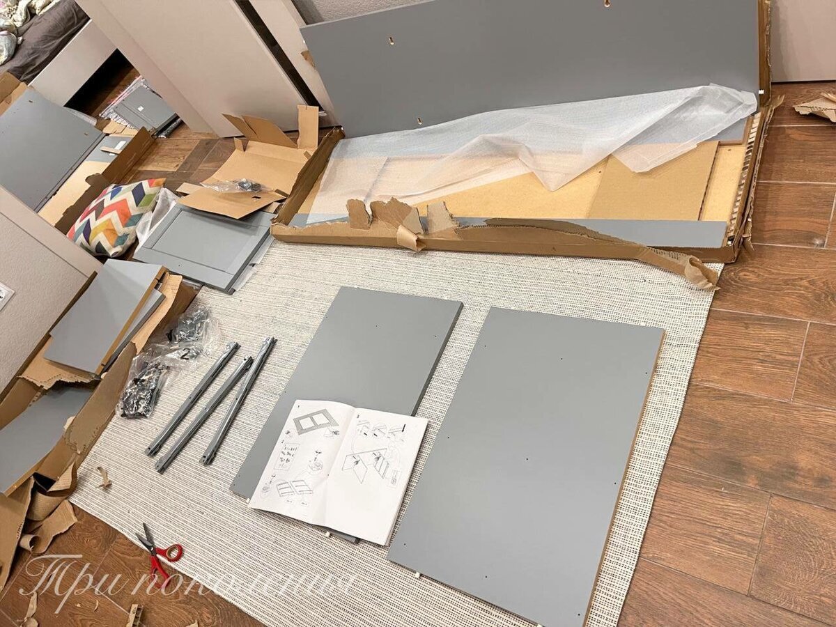 Мебель ИКЕА собирать - одно удовольствие.