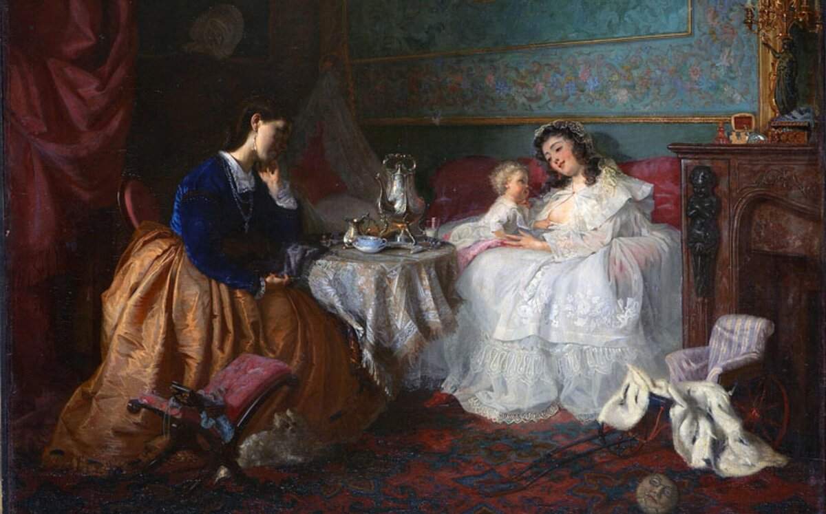 Г. Мясоедов "У чужого счастья"